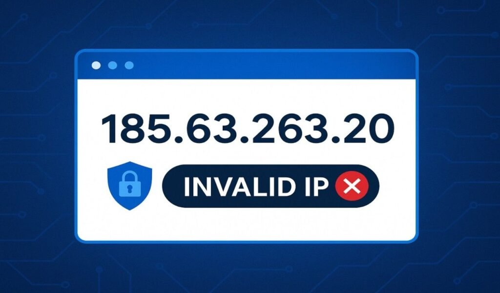 185.63.263.20 invalid IP