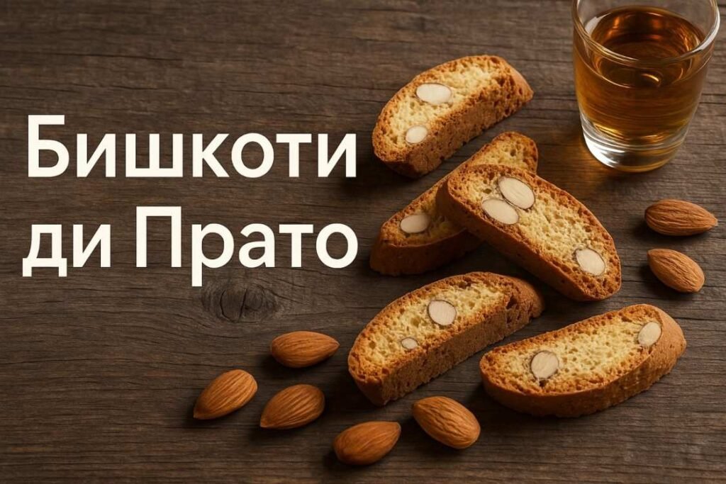 бишкоти ди прато, миндальные бискотти