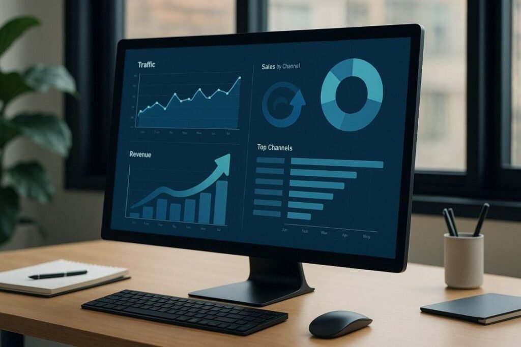 digital growth analytics dashboard